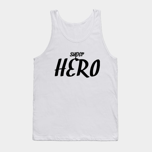 Super Hero Tank Top by asrarqulub